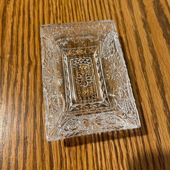 Vintage Glass Ashtray - Picture 1 of 9